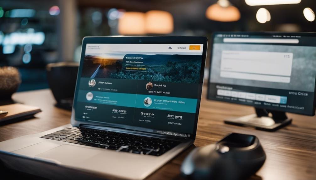 accessing user account reports