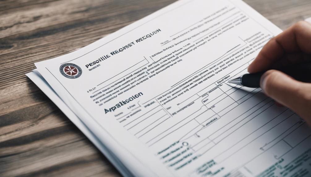 apostille form submission process