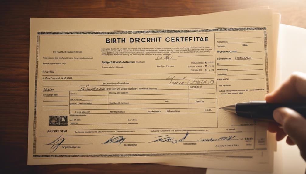 authenticate birth certificate process