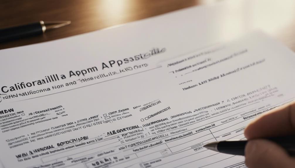 authenticate california document properly