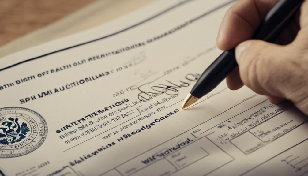 birth certificate verification process