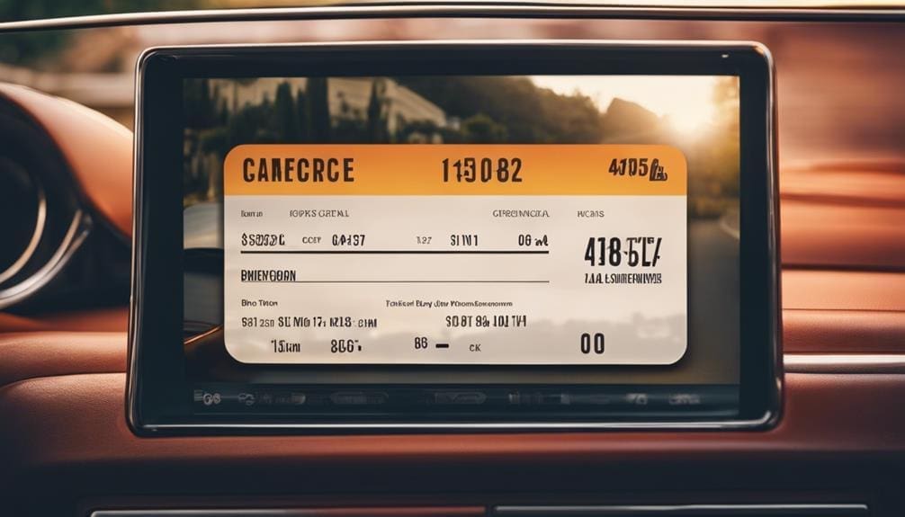 california driving record fees