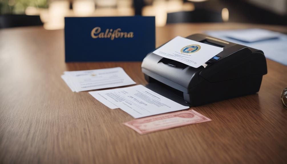 california election official duties