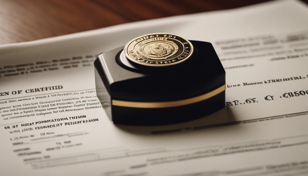 certified legal document copies