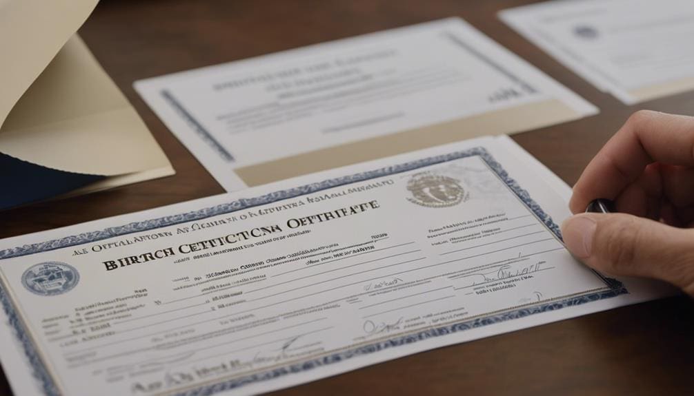 certifying birth certificate internationally