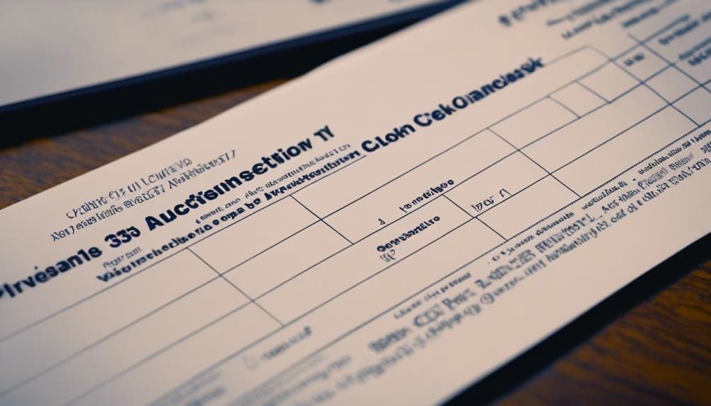 election paperwork filed correctly