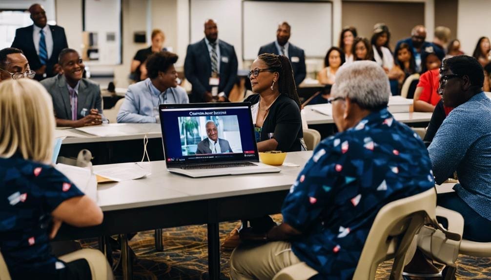 election staff trained diligently