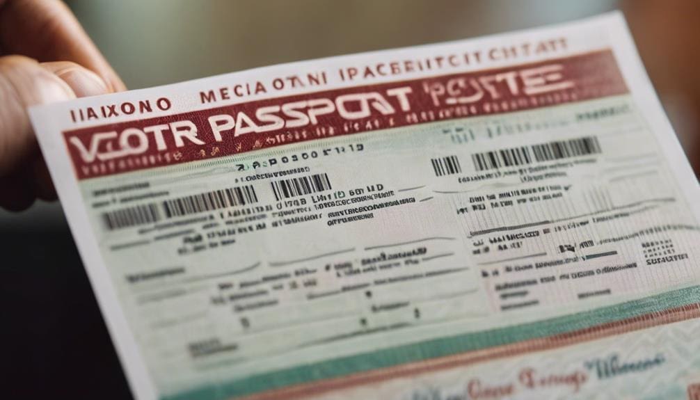 identification documents for application