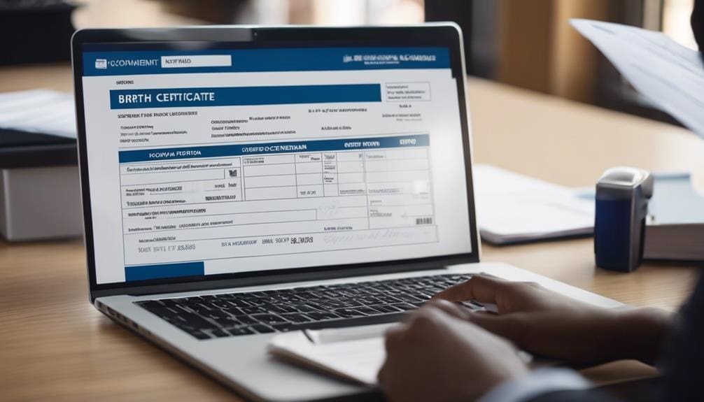 important application submission documents