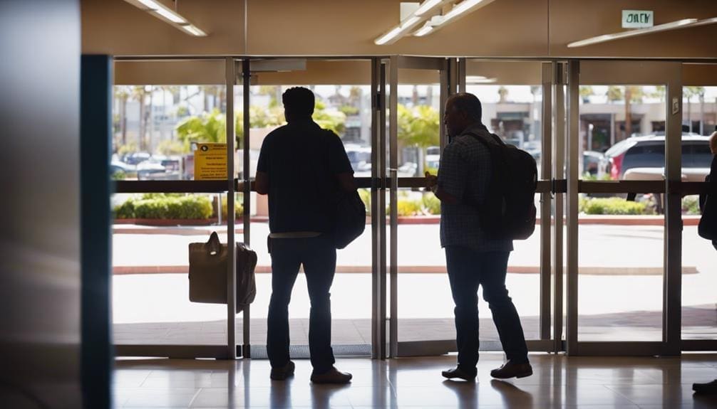 in person application process detailed