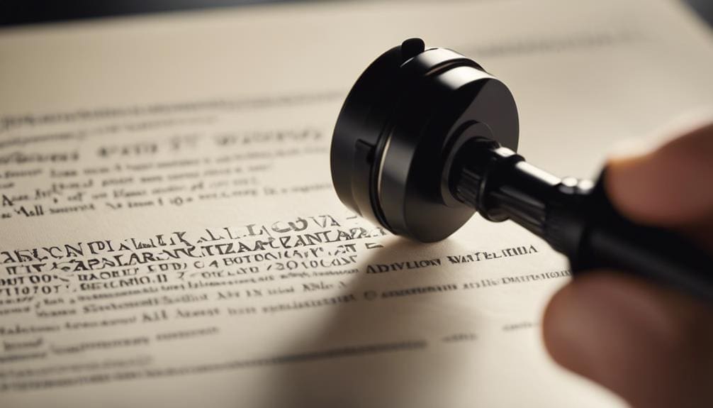 language and legal documents