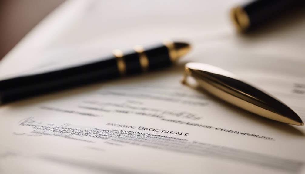 legal documents for authentication