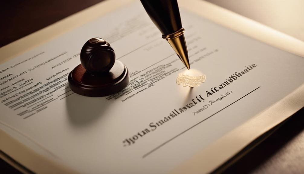 legal verification of signatures