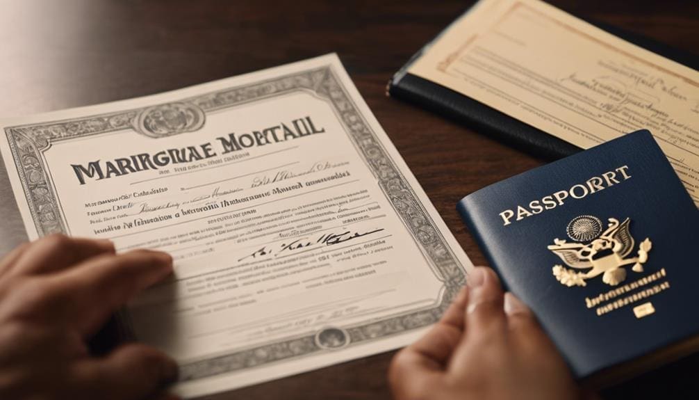 legalization of marriage certificate