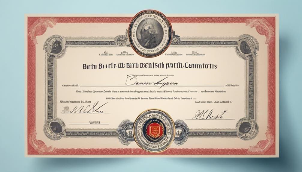 legalizing birth certificates abroad