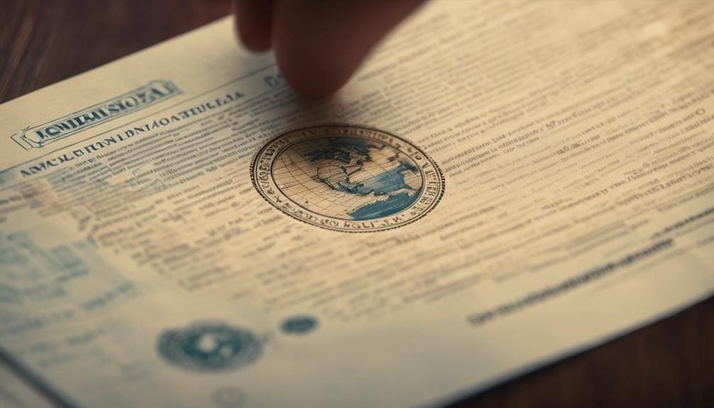 legalizing documents for international use