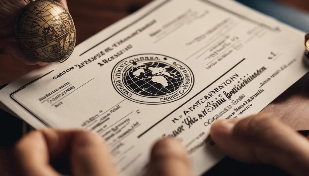 legalizing documents for international use