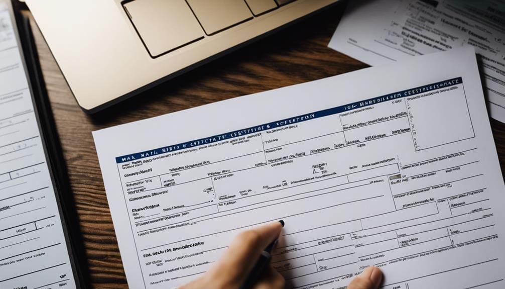 mail in job application process