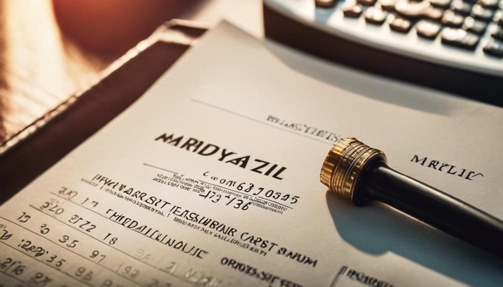 maryland apostille time limit