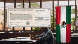 mexican birth certificate process