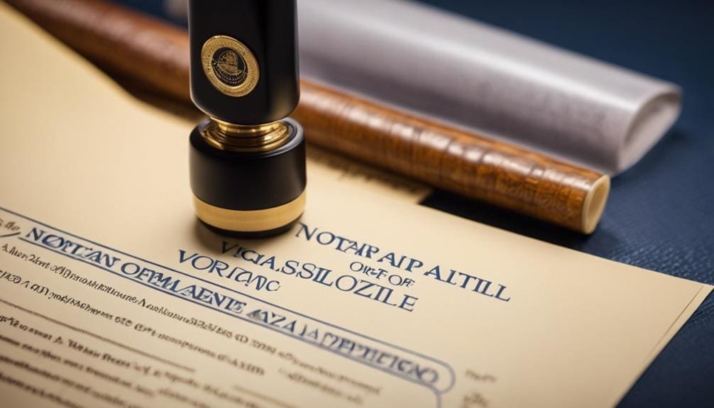 notarized documents for apostille