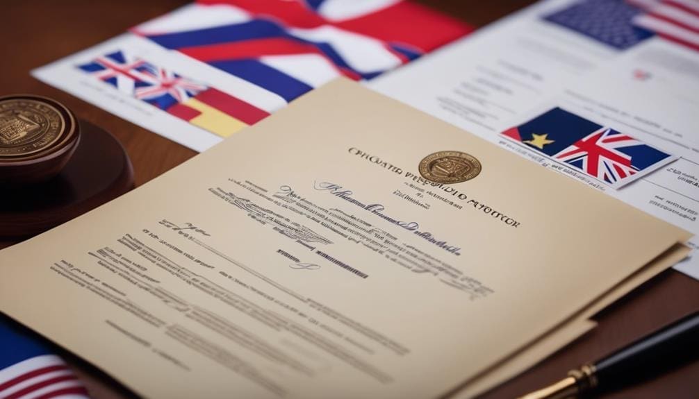 notarizing international document legalization