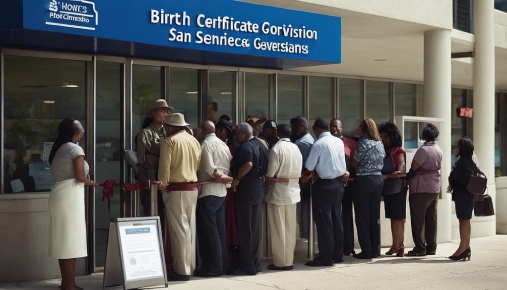 obtaining birth certificate in san antonio