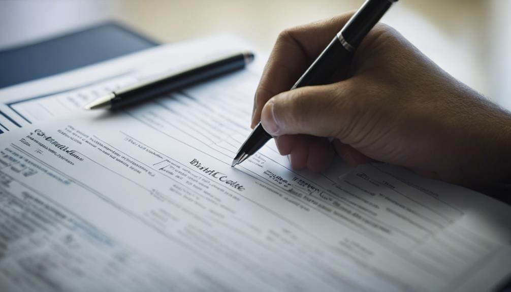 ordering birth certificates online