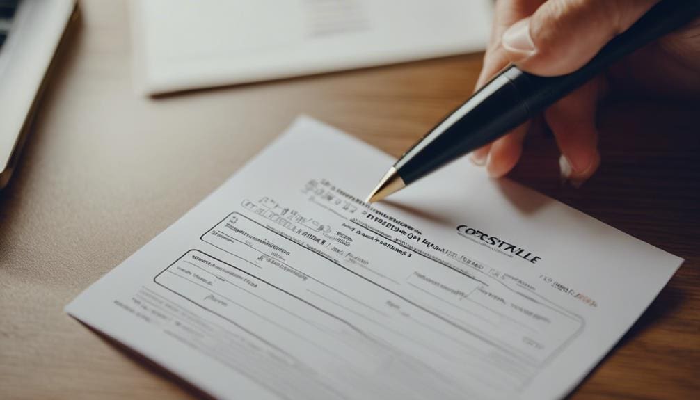 payment and submission process