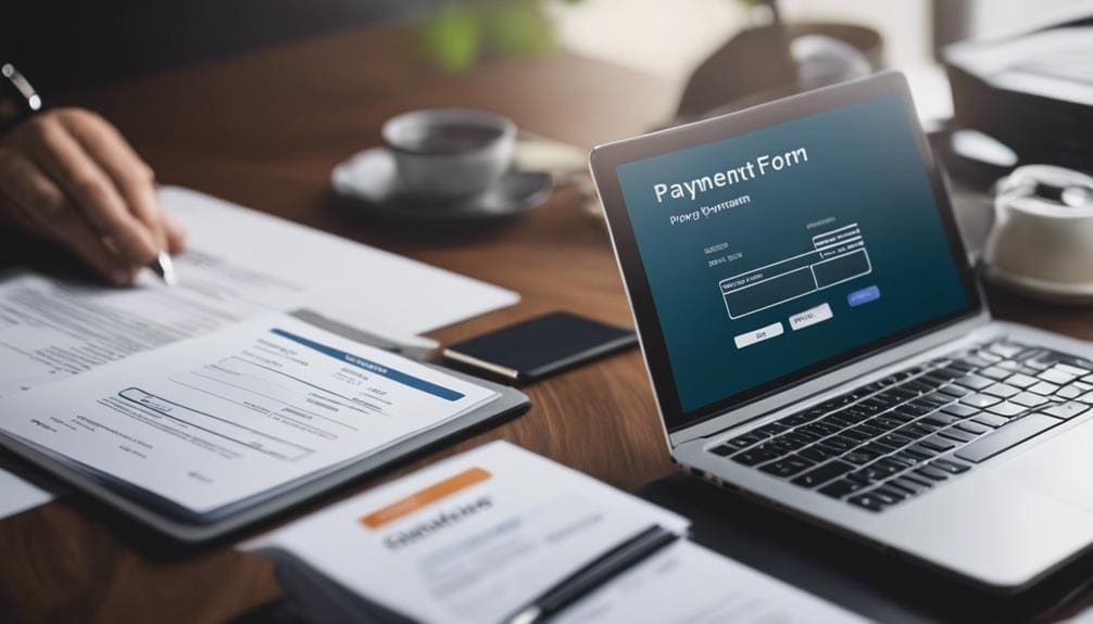 payment terms and charges