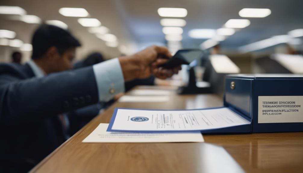 replacement certificate processing details