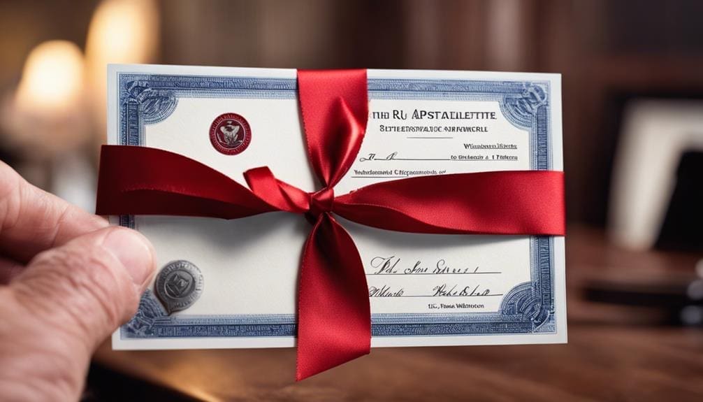 single status letter apostille