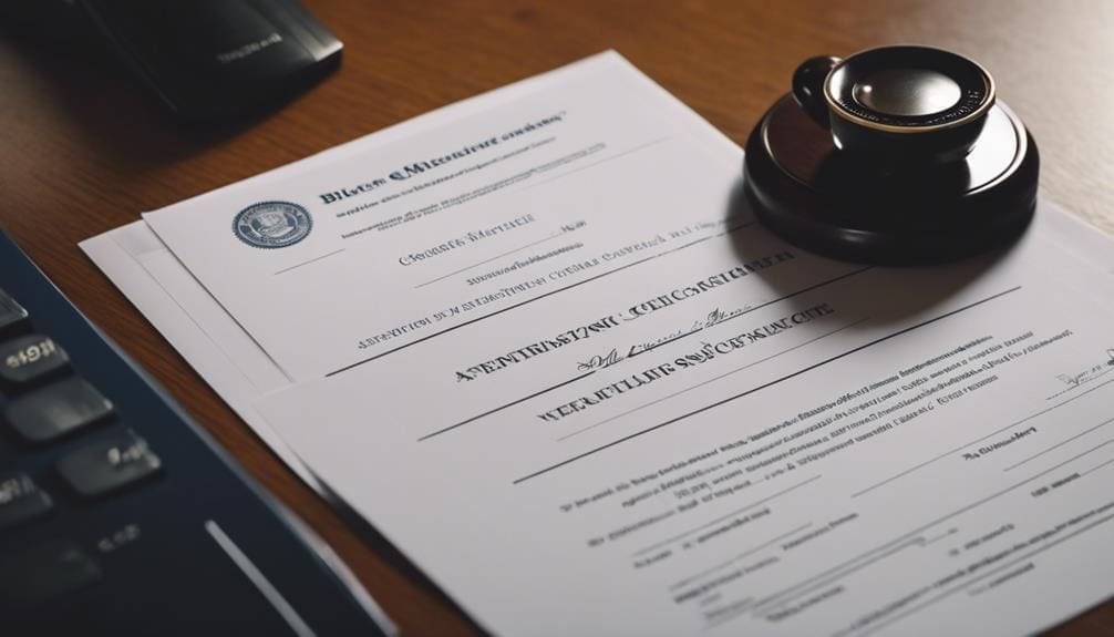 verification and issuance procedure